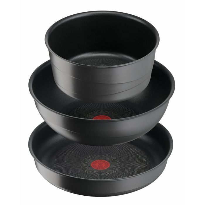 Набор посуды Tefal Ingenio Inspiration, 6 предметів, чорний (L867S604) изображение 2