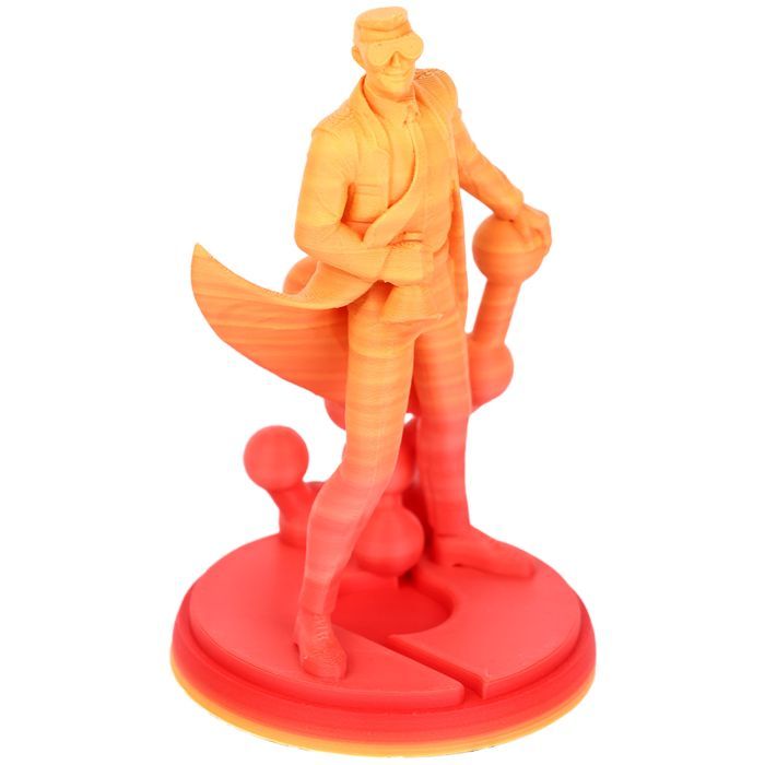 Пластик для 3D-принтера Polymaker PLA PANCHROMA GRADIENT MATTE 1,75mm 1kg SUMMER (CA04057) зображення 3