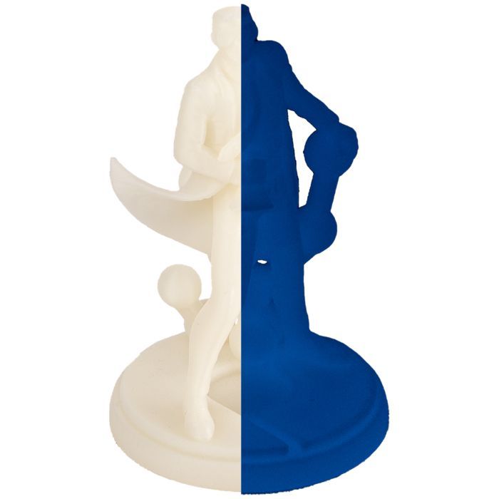 Пластик для 3D-принтера Polymaker PLA PANCHROMA GLOW 1,75mm 1kg BLUE (CA02029) зображення 5