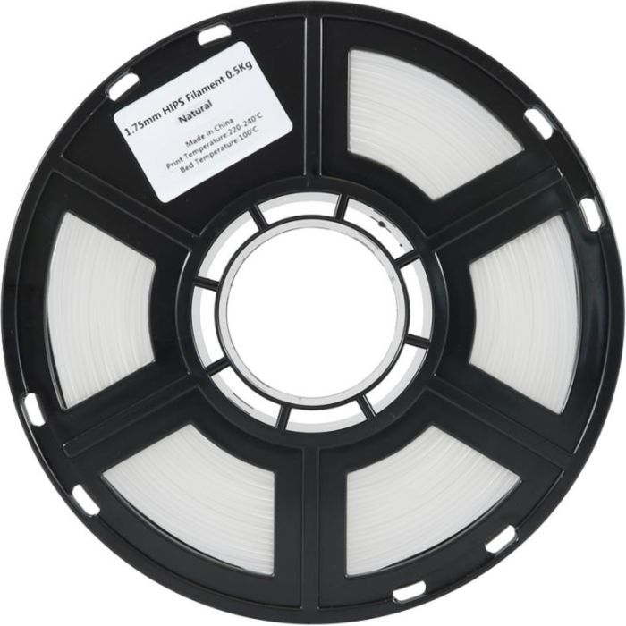 Пластик для 3D-принтера Flashforge HIPS 1,75mm 0,5kg Nature (90002509001) изображение 2