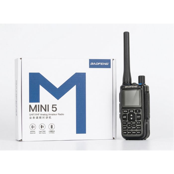 Портативная рация Baofeng UV-5R_MINI_Black_Single изображение 11