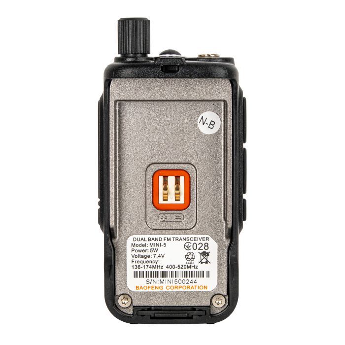 Портативная рация Baofeng UV-5R_MINI_Black_Single изображение 7