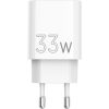 Зарядное устройство Sigma 1xUSB-C PD33W + 1xUSB QC3.0 GaN X-power PS33-01 white (4827798527719) изображение 2