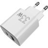 Зарядное устройство Sigma 1xUSB-C PD33W + 1xUSB QC3.0 GaN X-power PS33-01 white (4827798527719) изображение 9