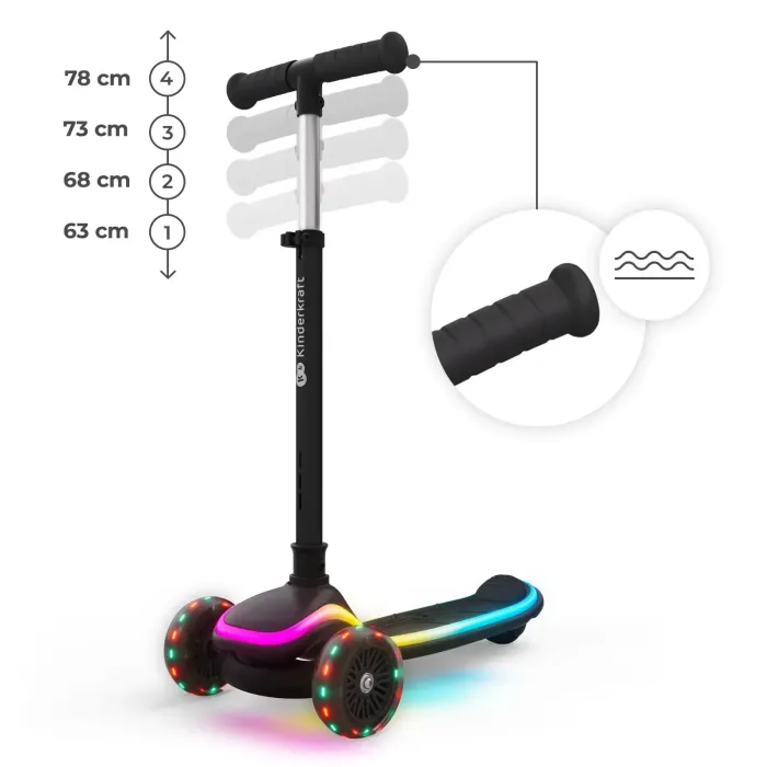 Самокат Kinderkraft 2-в-1 Raket Up Pink (KRRAUP00PNK0000) (5902533930036) изображение 4