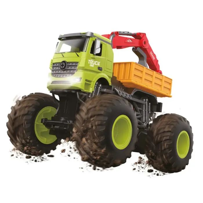 Конструктор Otamanko Автоконструктор BIGFOOT Вездеход Погрузчик (FY002A (green)) изображение 2