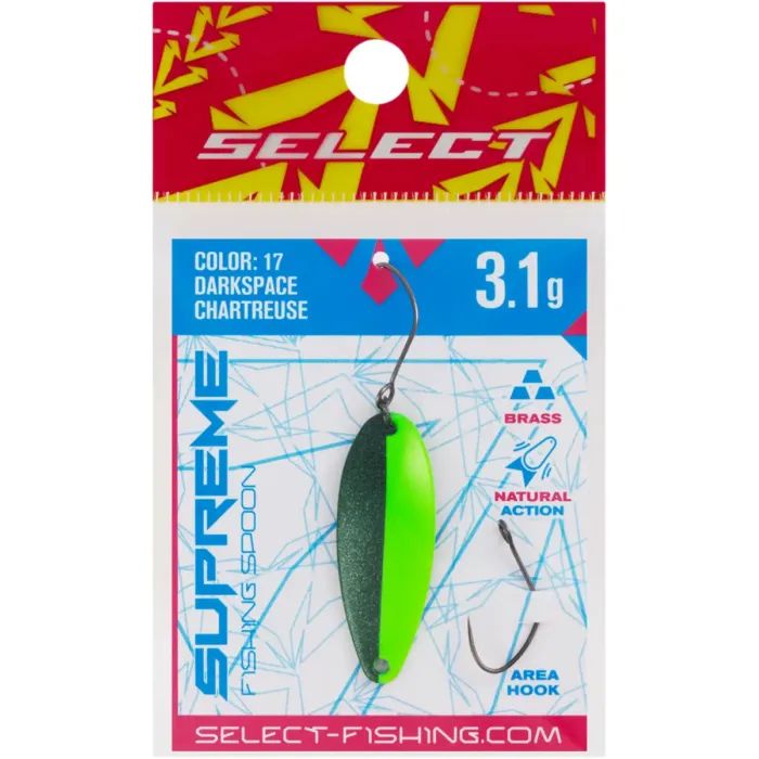 Блешня Select Supreme 3.1g 34mm 20 Dark Blinker (1870.80.78) зображення 2