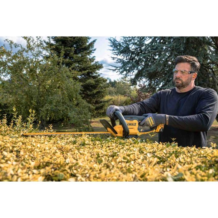 Кусторез DeWALT аккумуляторный, 18V, нож 55 см, до 19 мм, 5Ah (DCMHT562P1) изображение 10