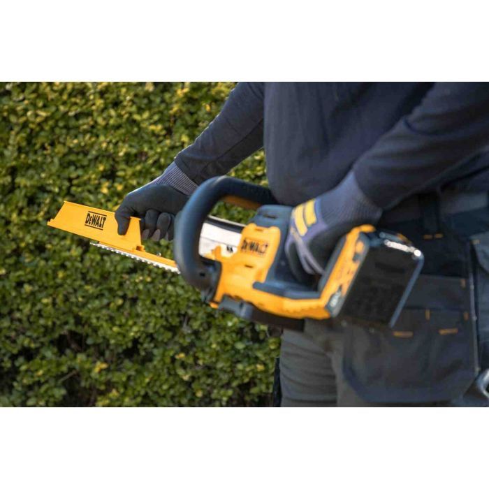 Кусторез DeWALT аккумуляторный, 18V, нож 55 см, до 19 мм, 5Ah (DCMHT562P1) изображение 12