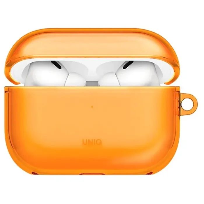 Чехол для наушников Uniq Glase для AirPods Pro 3 Orange (8886463697177) изображение 2