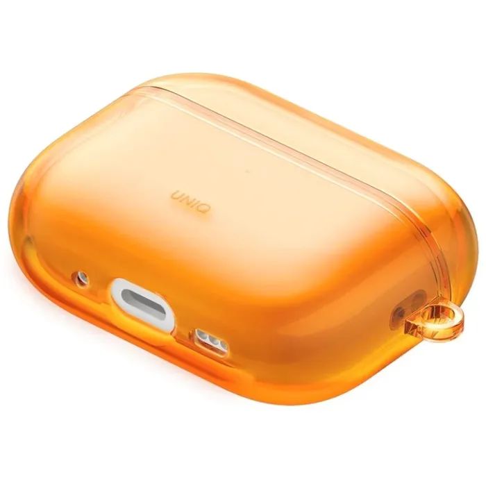 Чехол для наушников Uniq Glase для AirPods Pro 3 Orange (8886463697177) изображение 4