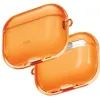 Чехол для наушников Uniq Glase для AirPods Pro 3 Orange (8886463697177)