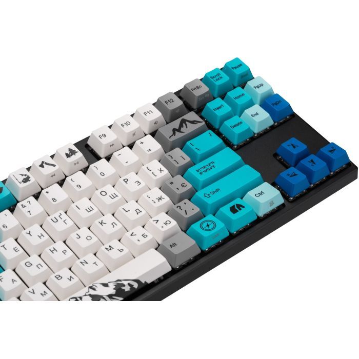 Клавиатура Varmilo APG87 Summit R1 Daisy L Wireless White Led UA (A94A050F9A5A17A007) изображение 4