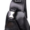Сумка Vintage Кожаная Черная (23048) изображение 5