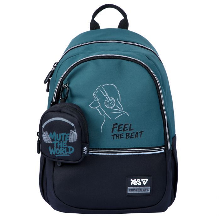 Рюкзак шкільний Yes Feel the Beat TS-113M (550324) зображення 2