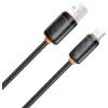 Дата кабель USB 2.0 AM to USB-C 1.0m 3A black XO (NB302-AC.black) изображение 2