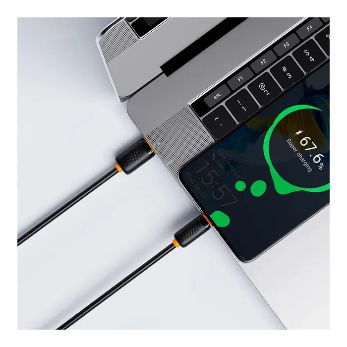 Дата кабель USB 2.0 AM to USB-C 1.0m 3A white XO (NB302-AC.white) изображение 4