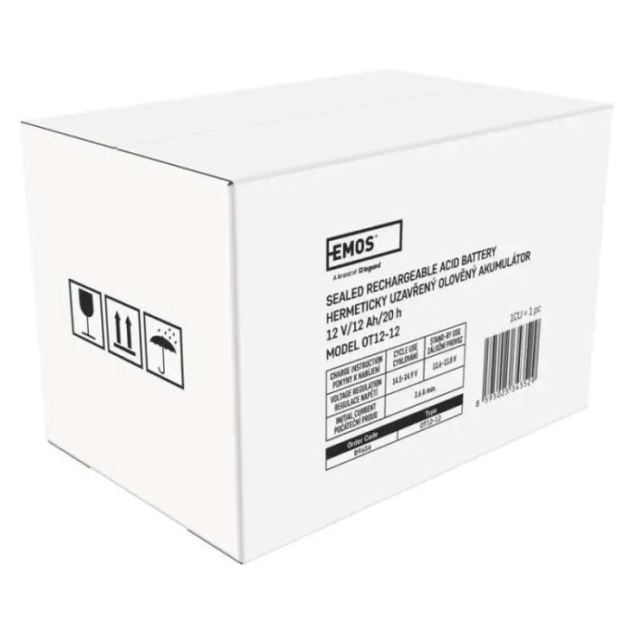 Батарея до ДБЖ EMOS 12V 12Ah (B9656) зображення 12