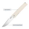 Нож SRM Gent, White G10, Satin (401LC-GT) изображение 13