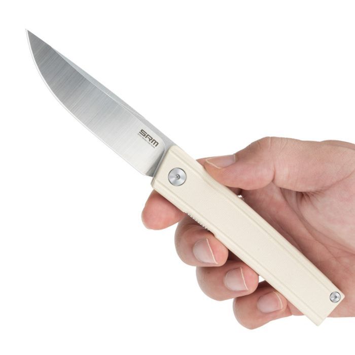 Нож SRM Gent, White G10, Satin (401LC-GT) изображение 4