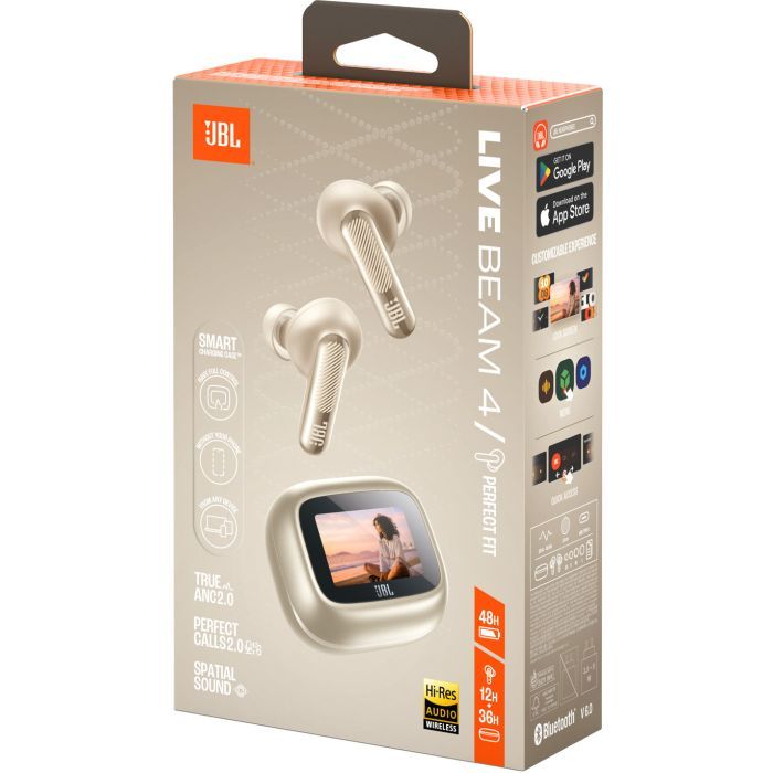 Навушники JBL Live Beam 4 Silver (JBLLIVEBEAM4SIL) зображення 10