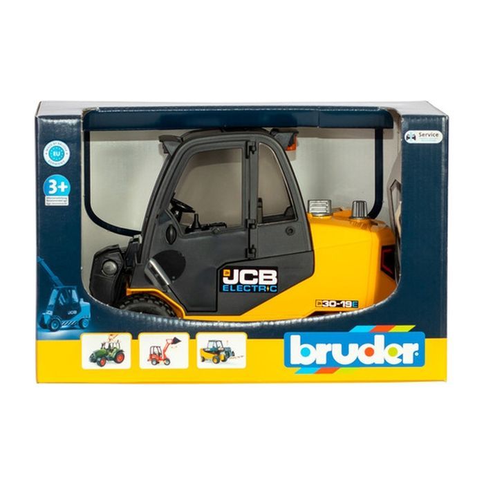 Масштабная модель автомобиля Bruder Погрузчик JCB Телескопический с паллетой (02512) изображение 5