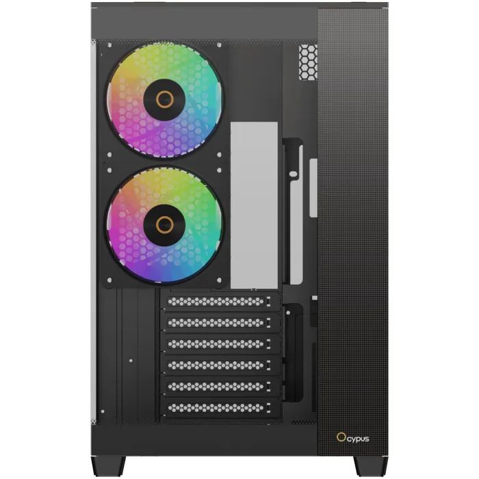 Корпус для ПК OCYPUS DELTA-C74-BKD200XX-GL зображення 2