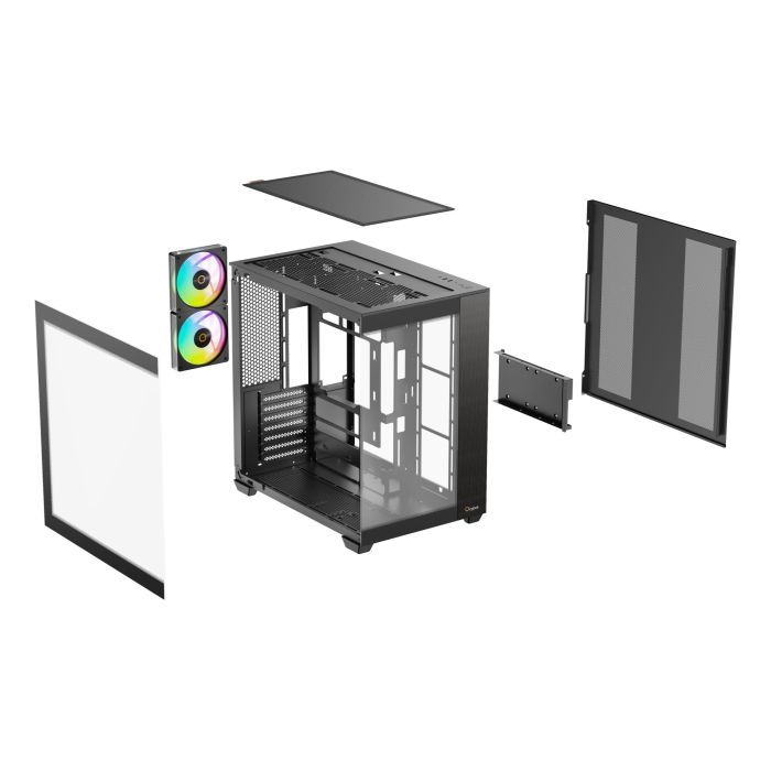 Корпус для ПК OCYPUS DELTA-C74-BKD200XX-GL изображение 9