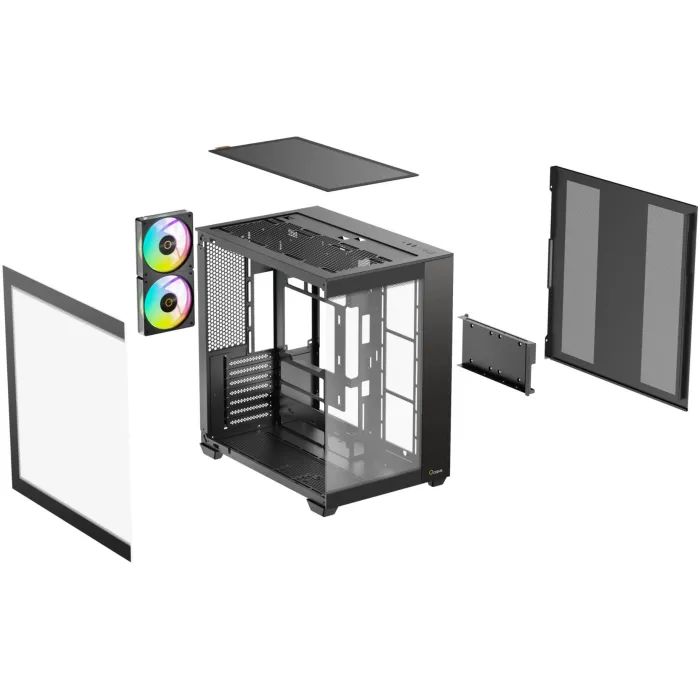 Корпус для ПК OCYPUS DELTA-C74-BKD200XX-GL зображення 9