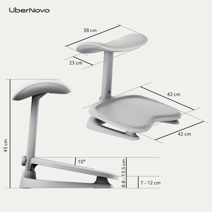 Подставка для ног LiberNovo StepSync Midnight Black (CP-GW-0000002-00-01) изображение 10