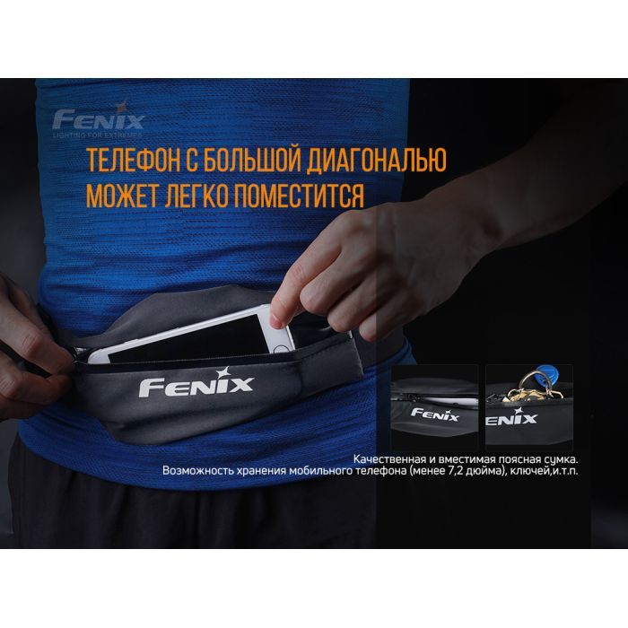 Сумка-бананка Fenix AFB-10 сіра (AFB-10gr) изображение 3