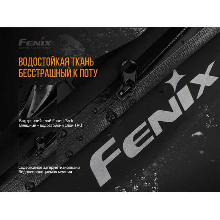 Сумка-бананка Fenix AFB-10 сіра (AFB-10gr) изображение 4