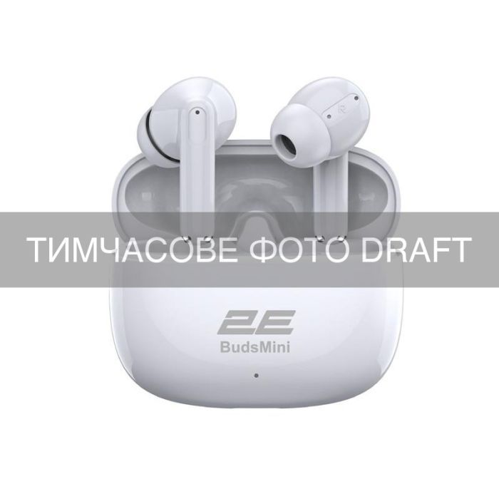 Наушники 2E BudsMini White (2E-EBTWBMWT)