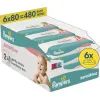 Детские влажные салфетки Pampers Sensitive 6 пачок х 80 шт (480 шт) (8006540174531)