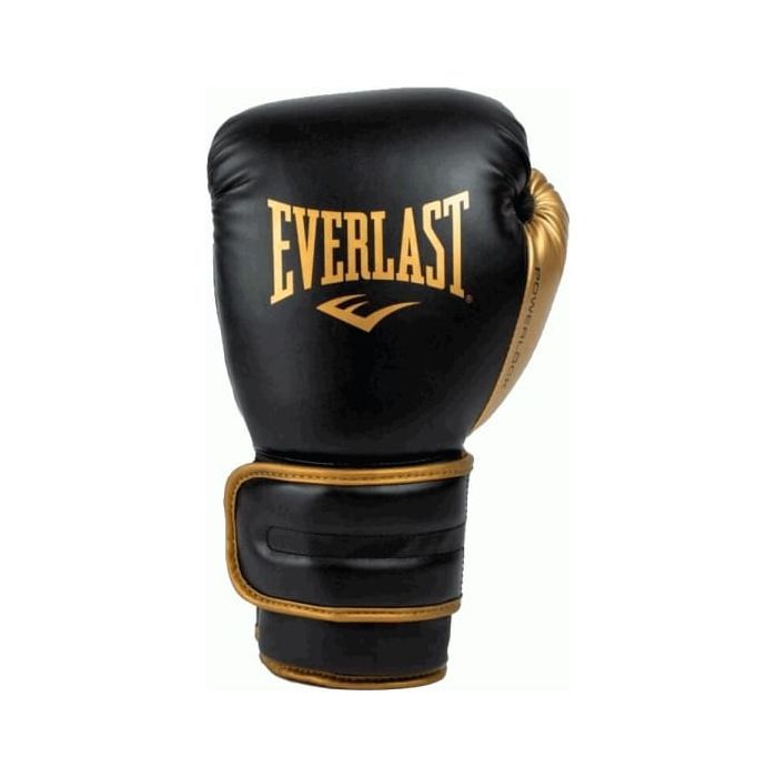 Боксерские перчатки Everlast Powerlock 2R Training Glove P00002665 чорний, золотий 16 унцій (009283611996) изображение 2
