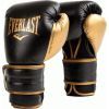 Боксерские перчатки Everlast Powerlock 2R Training Glove P00002665 чорний, золотий 16 унцій (009283611996)