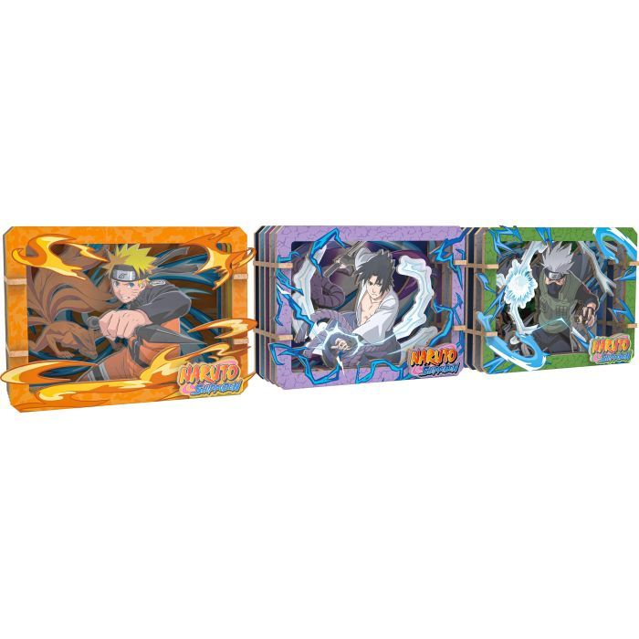 Пазл Puremind 3D Naruto-Дерев'яна галерея-S-Ніндзюцу Вища Мистецтво (3101)