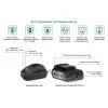 Триммер садовый Konner&Sohnen KS BCT-20V, 20V, 2Ah, 3.8кг (KSBCT-20VSET) изображение 8