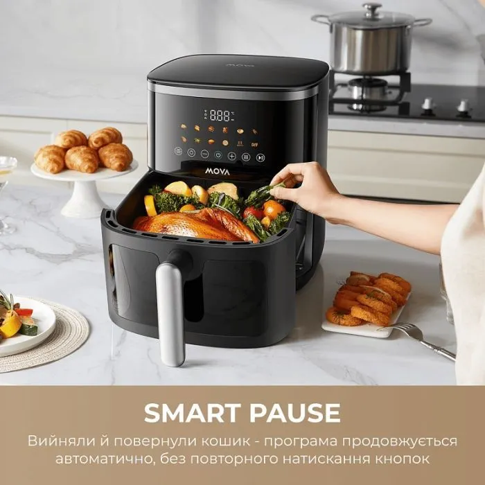 Мультипіч MOVA AeroChef FD10 Pro Max Black (MOVA-FD10-PMAX-B) зображення 7