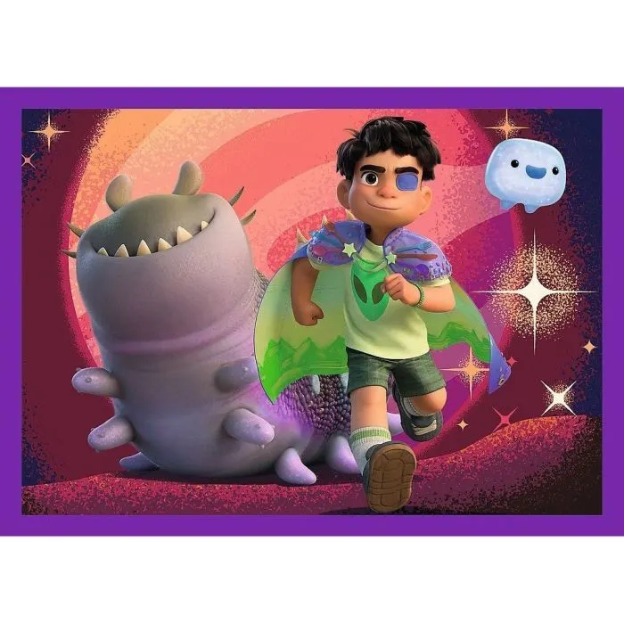 Пазл Trefl Disney Elio Внеземные миссии 4 в 1 (35, 48, 54, 70) (5900511346657) изображение 2