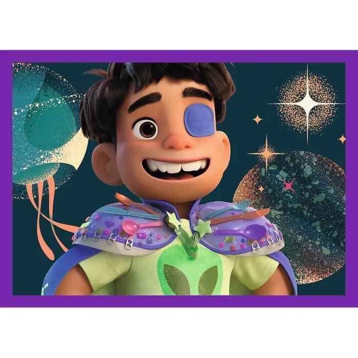 Пазл Trefl Disney Elio Внеземные миссии 4 в 1 (35, 48, 54, 70) (5900511346657) изображение 4