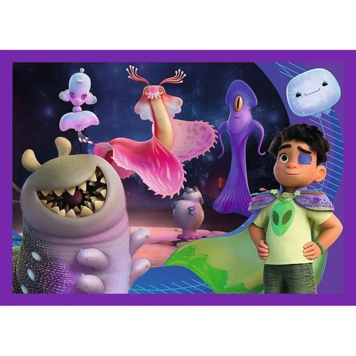 Пазл Trefl Disney Elio Внеземные миссии 4 в 1 (35, 48, 54, 70) (5900511346657) изображение 5