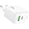 Зарядное устройство BOROFONE BAS44A 1xUSB-C PD20W + 1xUSB QC3.0 white (6941991113840) изображение 4