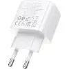 Зарядное устройство BOROFONE BAS44A 1xUSB-C PD20W + 1xUSB QC3.0 white (6941991113840) изображение 6