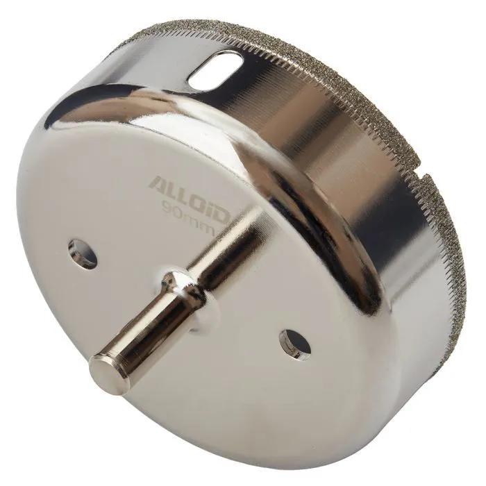 Сверло Alloid Base, корончате, алмазне, по склу та кераміці, 90мм (GS-50090) изображение 2
