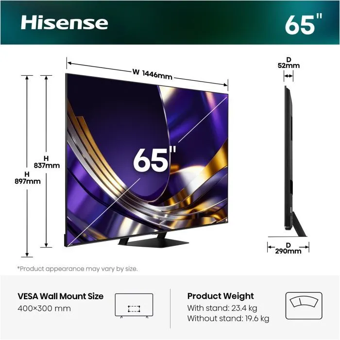 Телевизор Hisense 65U7S PRO изображение 8