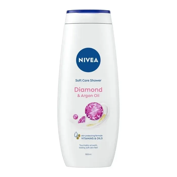 Гель для душа Nivea Care Diamond & Argan Oil 500 мл (9005800282480)