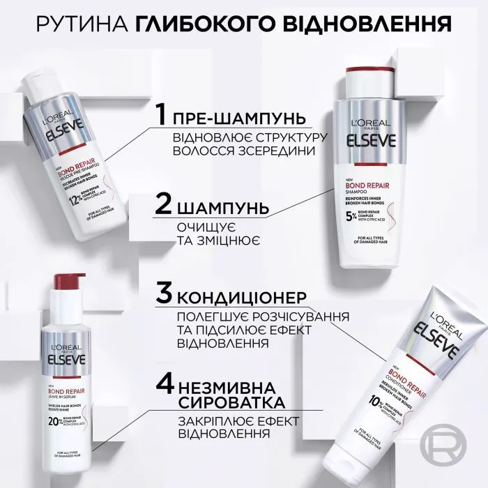 Сироватка для волосся Elseve Bond Repair Serum 150 мл (3600524143602) зображення 4