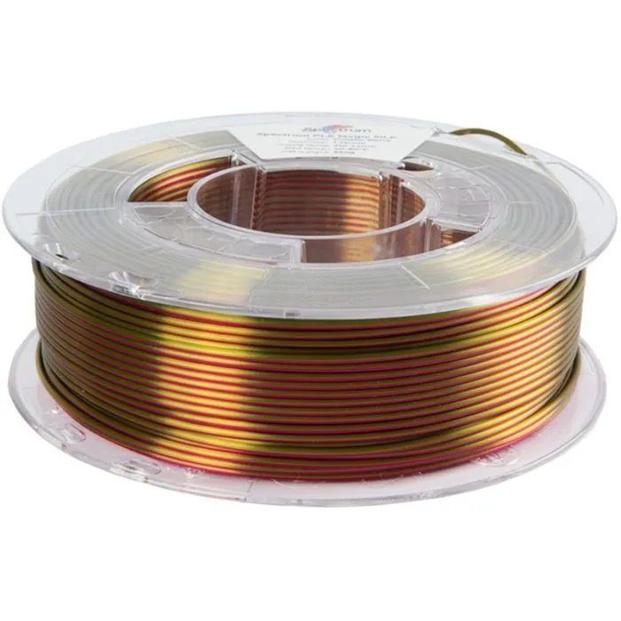 Пластик для 3D-принтера Spectrum PLA Magic SILK 1.75mm 0.25kg Golden Berry (81396) зображення 2