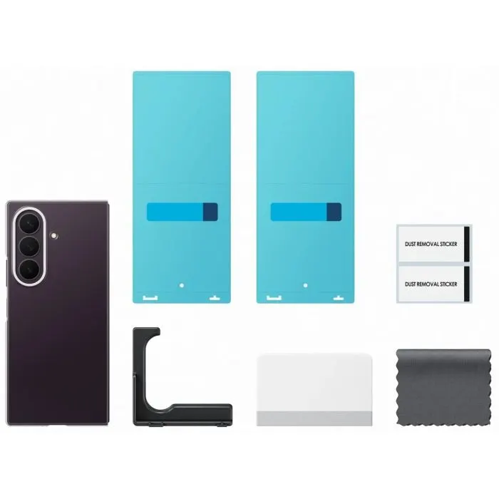 Чохол до мобільного телефона Samsung Galaxy Fold 8 Ultra Clear Transparent (EF-QF976CTEGUA) зображення 3